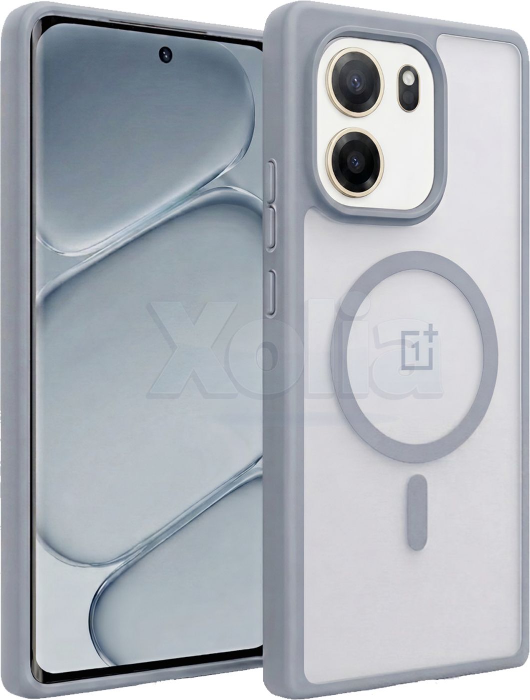 Xolia Back Cover for OnePlus Nord 6 5G (Grey, Shock Proof, Polycarbonate, Silicon, Pack of: 1)