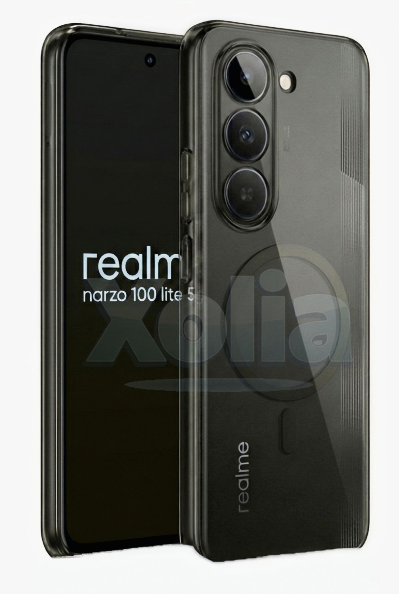 Xolia Anti Yellow Back Cover for Realme Narzo 100 Lite 5G (Black, Anti-Yellow, Polycarbonate, Pack of: 1)