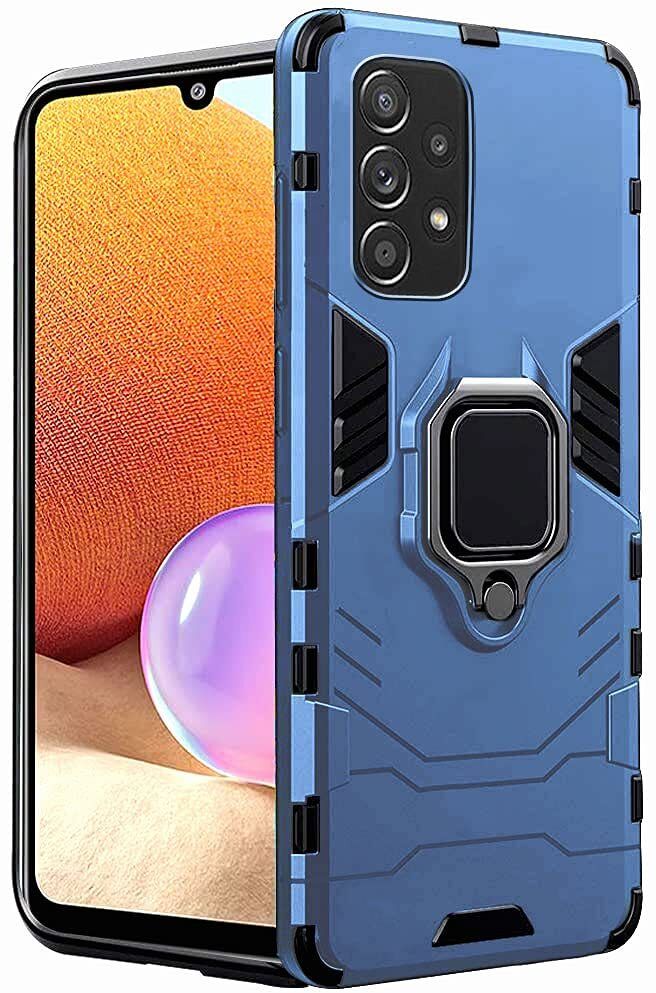Xolia Back Cover for Samsung Galaxy A32 (Blue, Shock Proof, Pack of: 1)