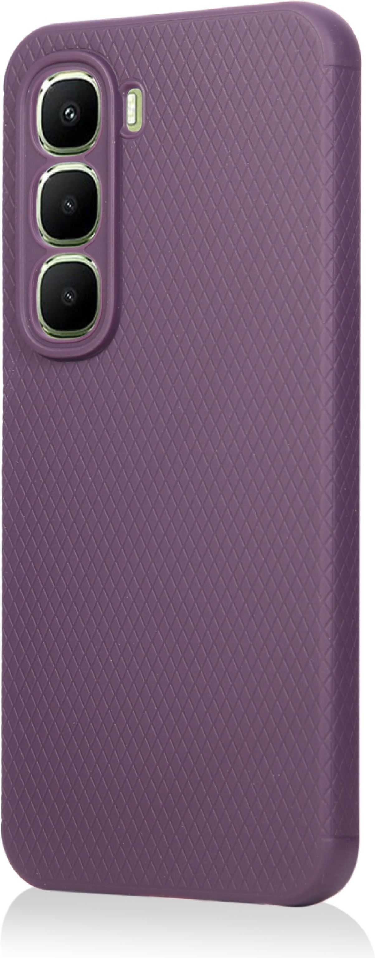 Infinix Hot 60 - Purple antibrust Case