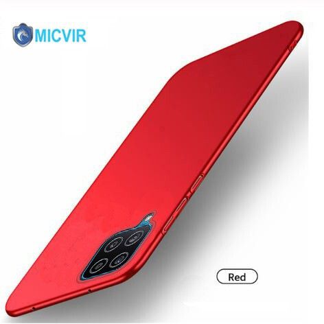 Micvir Back Cover for Samsung Galaxy M42 5G, Samsung Galaxy A42 5G (Red, Pack of: 1)