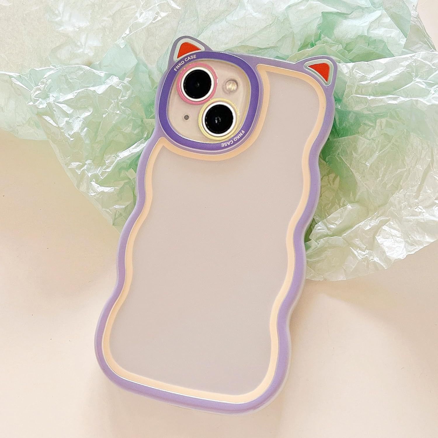 Micvir Back Cover for Apple iPhone 15 Plus (Purple, Silicon, Pack of: 1) — image 1 of 1