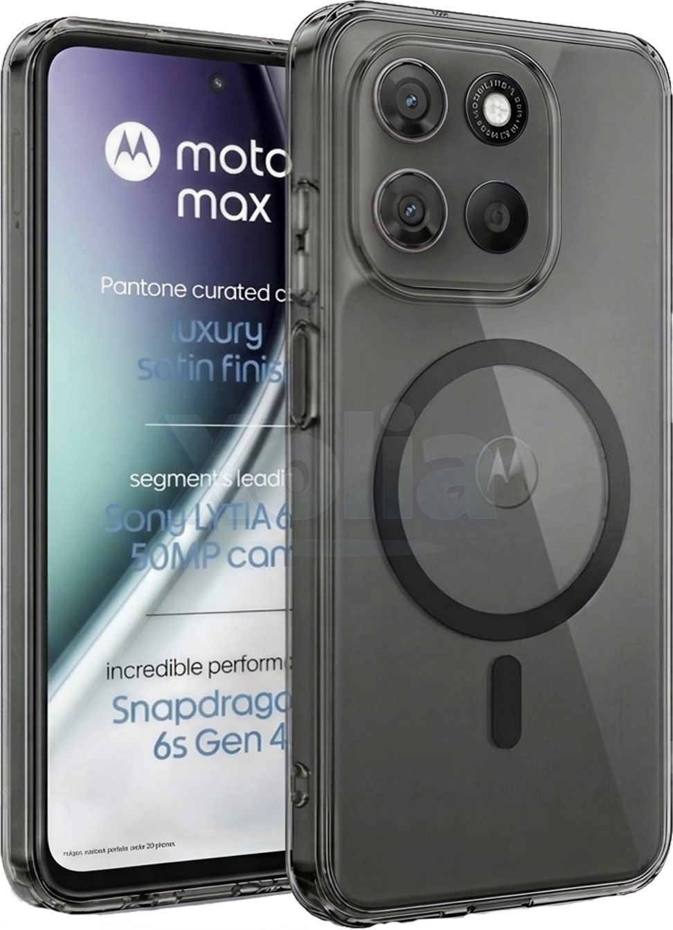 Xolia Back Cover for Motorola Moto G Max 5G (Black, Shock Proof, Polycarbonate, Pack of: 1)