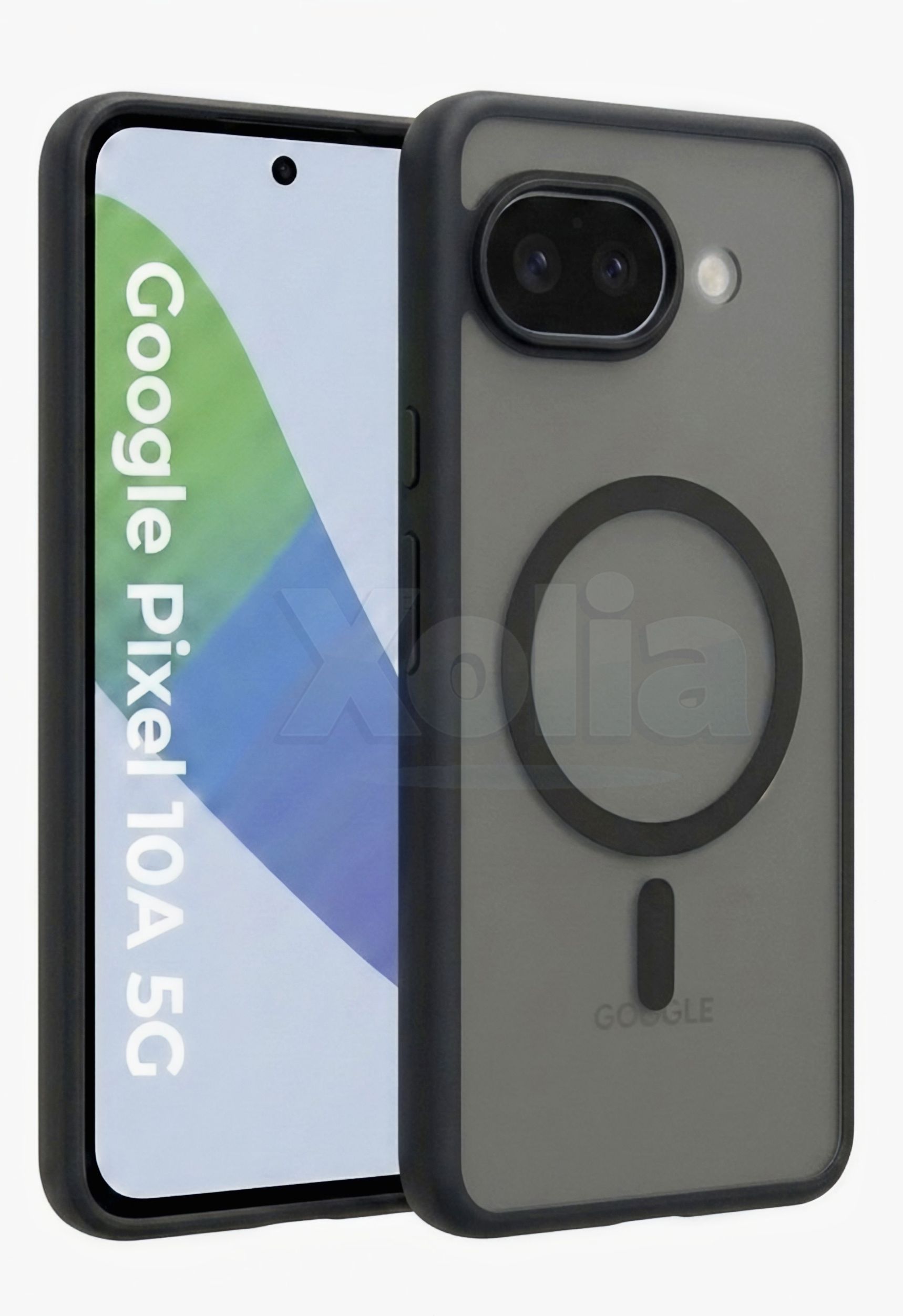 Xolia Back Cover for Google Pixel 10A (Black, Shock Proof, Polycarbonate, Silicon, Pack of: 1)