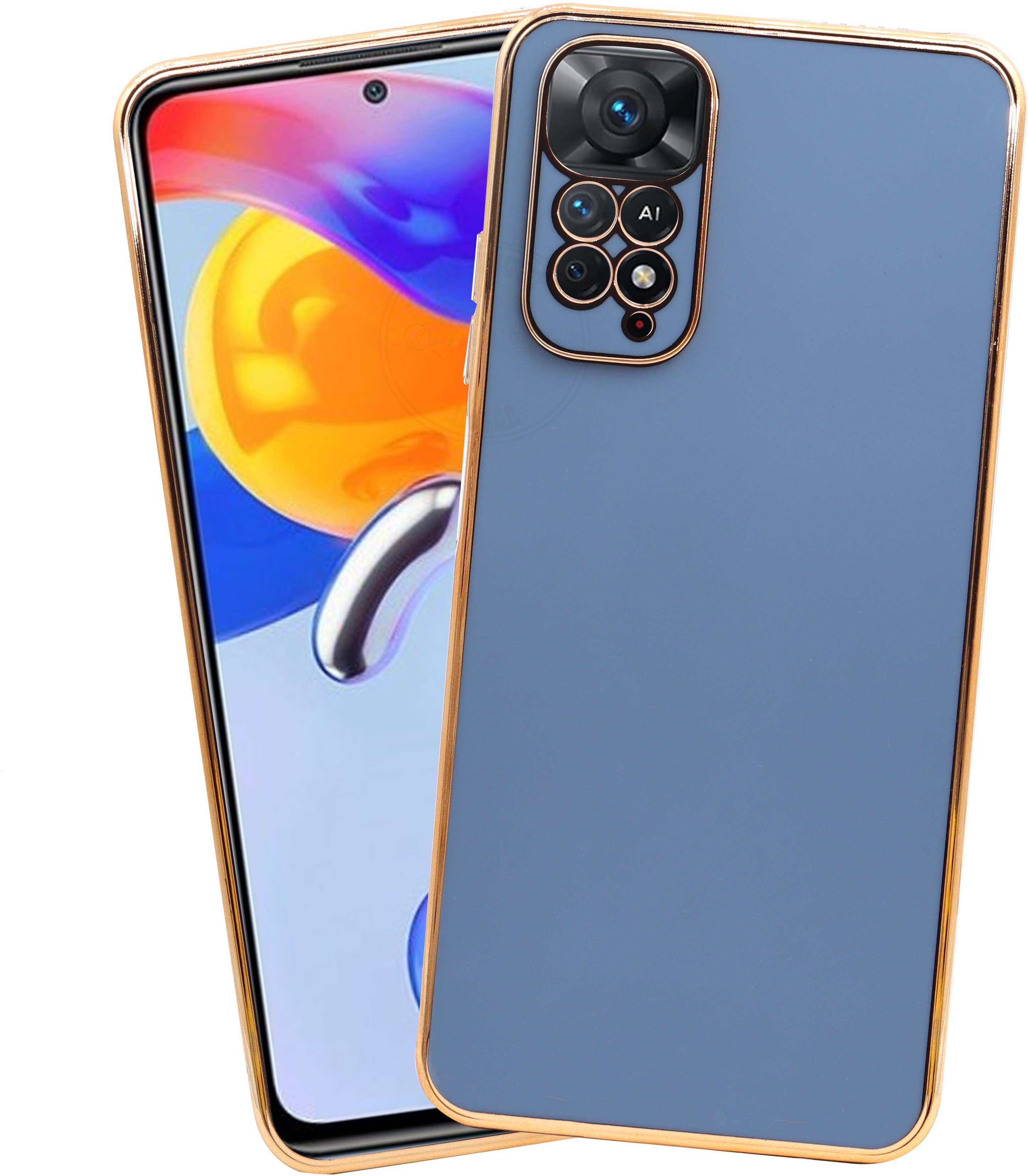 Mi Redmi Note 11 -6D Chrome Back Case Cover