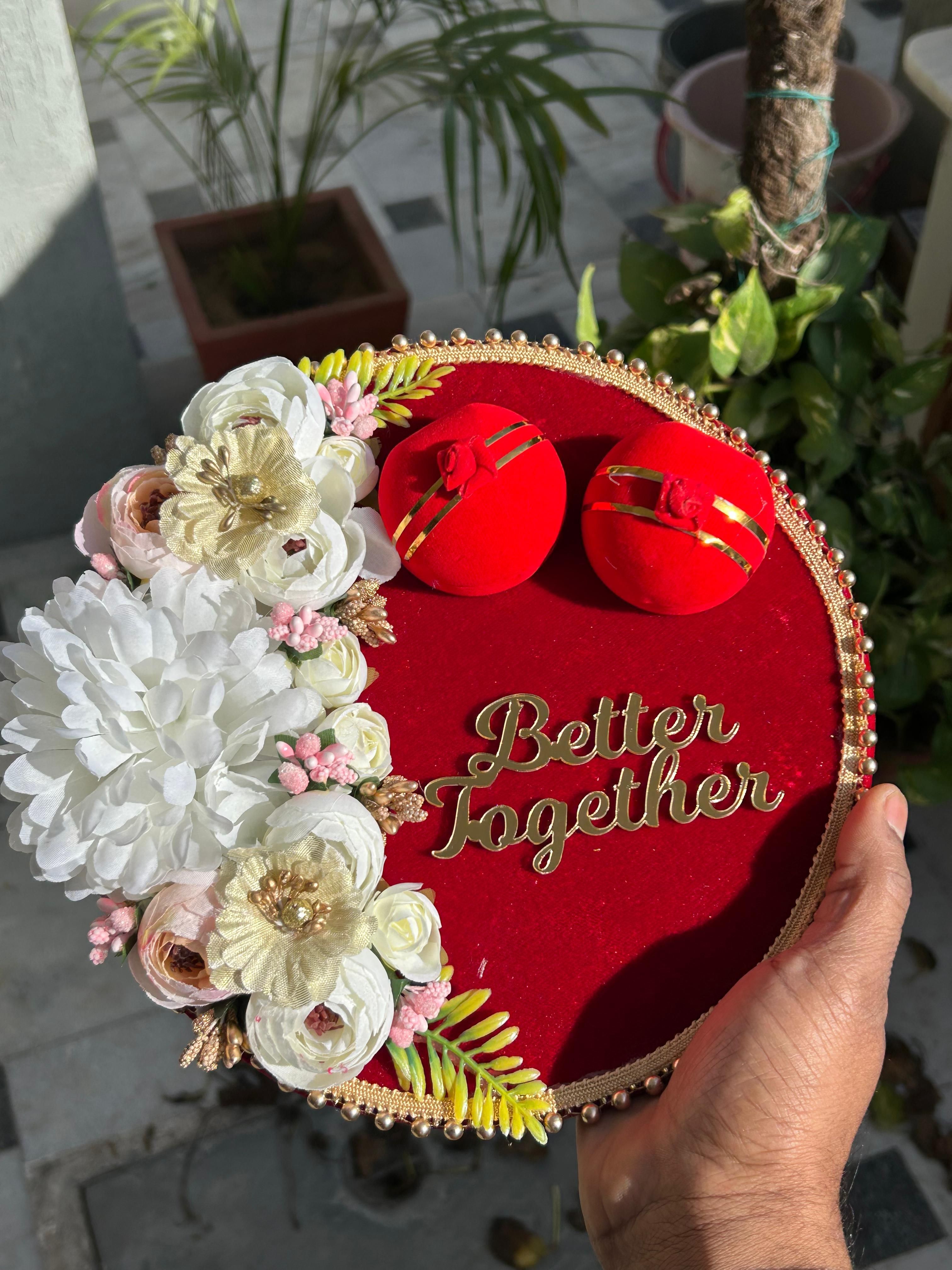 Engagement Wedding Ring Platter Better Together Platter Wedding Ring Platter