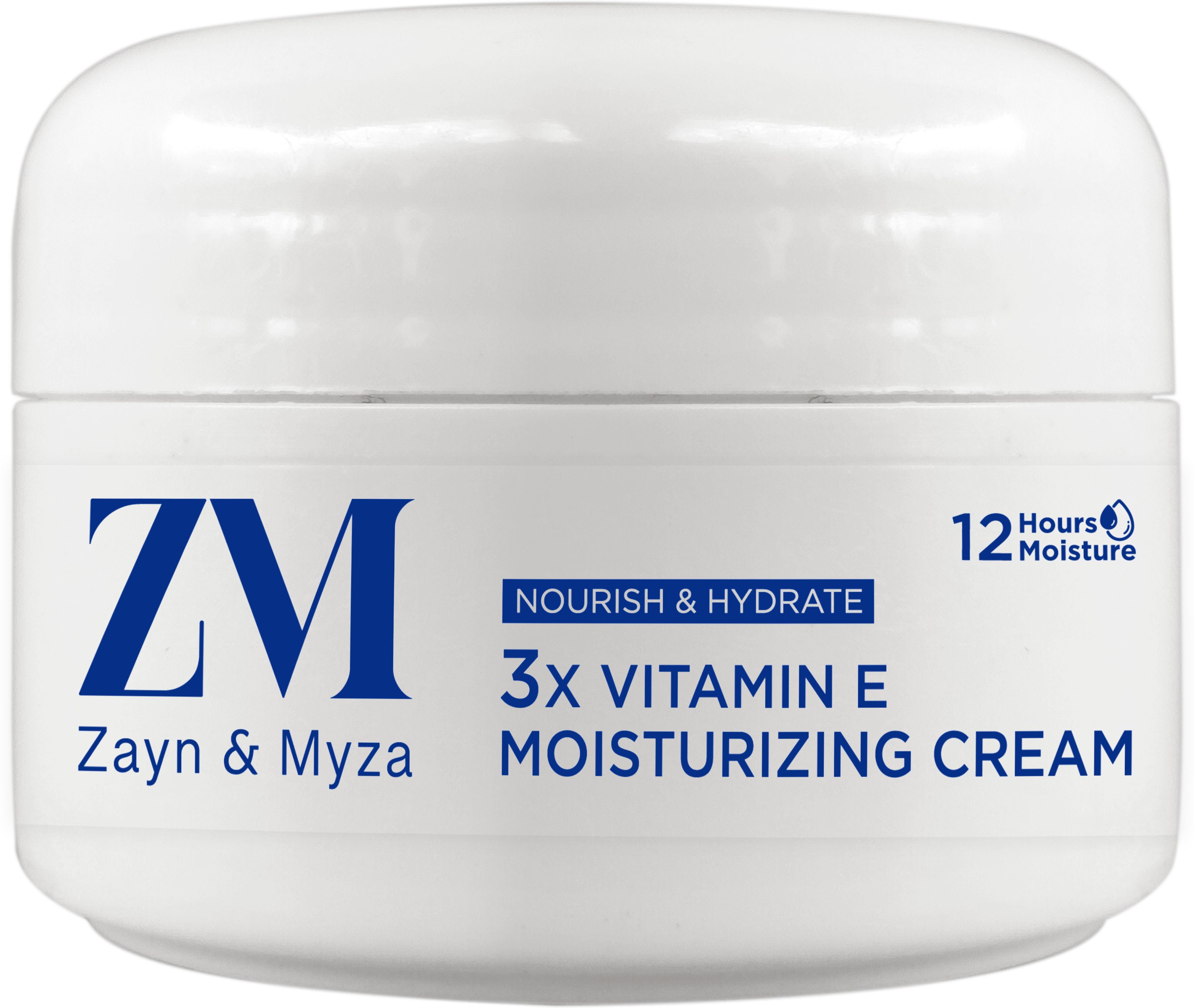ZM Zayn & Myza 3x Vitamin E Moisturizing Cream with Shea Butter, 12 Hours Moisture (50 g)