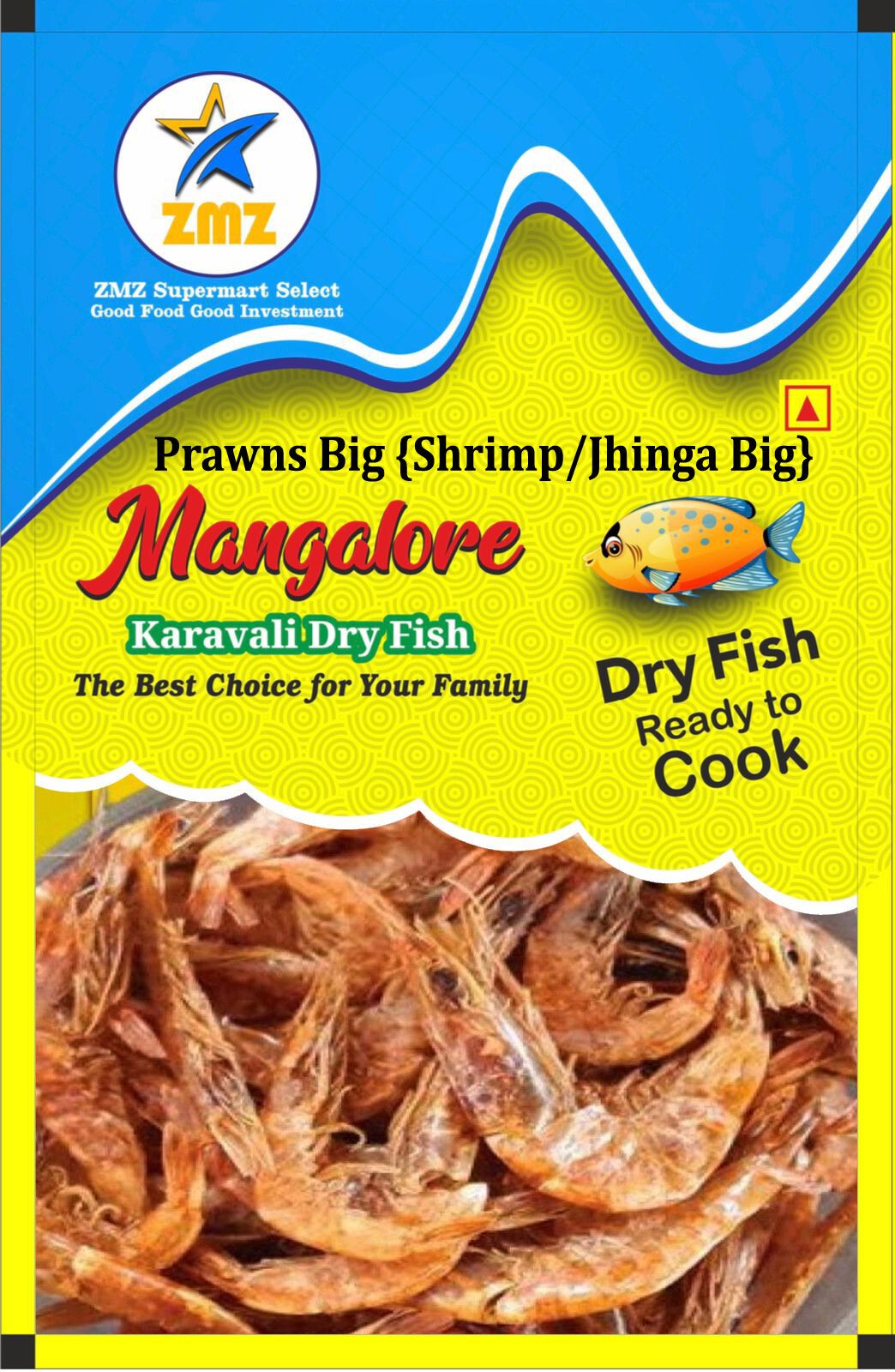 zmz Dry Fish Dry Prawns (Big) 100g Clean Price in India - Buy zmz