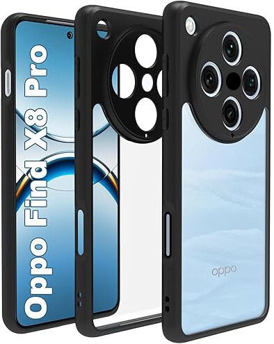 Black Border - Transparent Back iPaky Mobile Back Cover Case