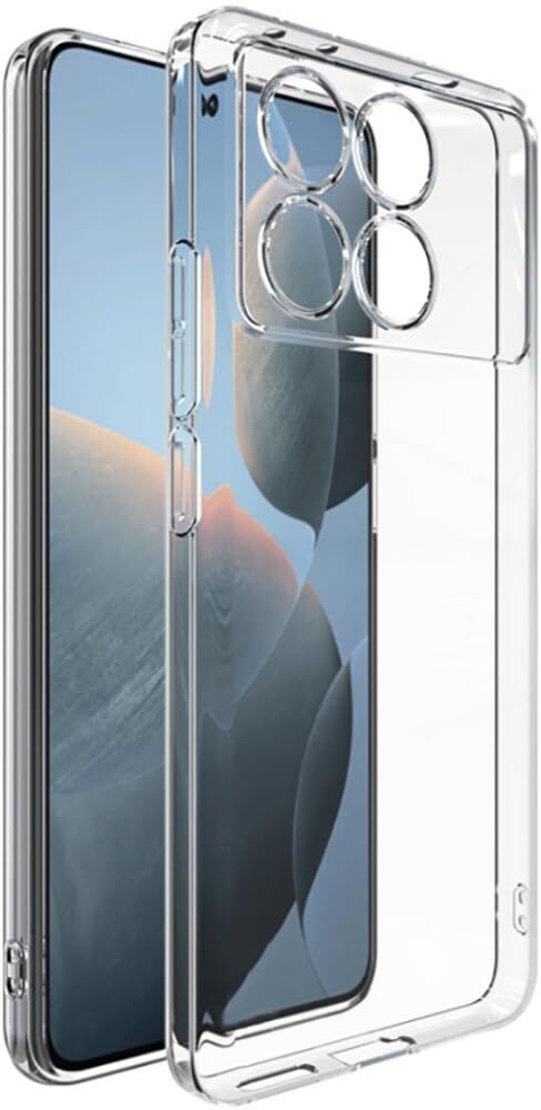 Poco X6 Pro - Transparent Transparent Soft 2MM Back Cover