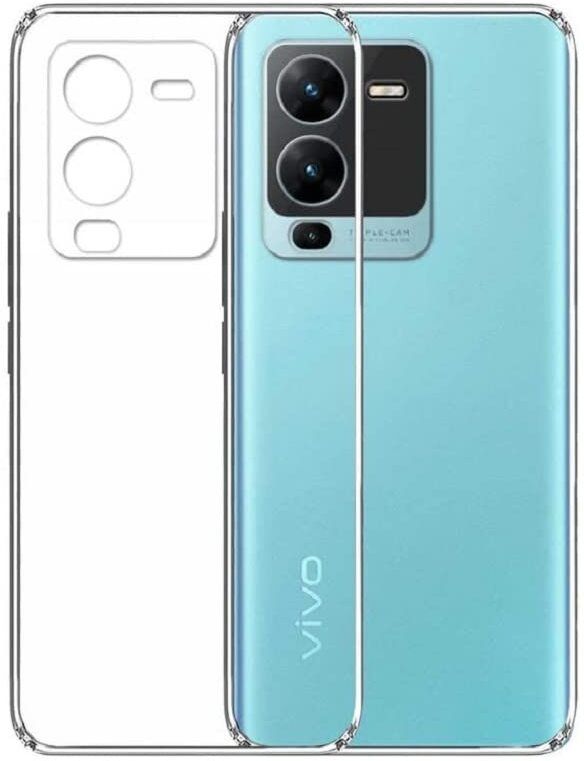 Vivo V25 Pro - Transparent Transparent Soft 2MM Back Cover