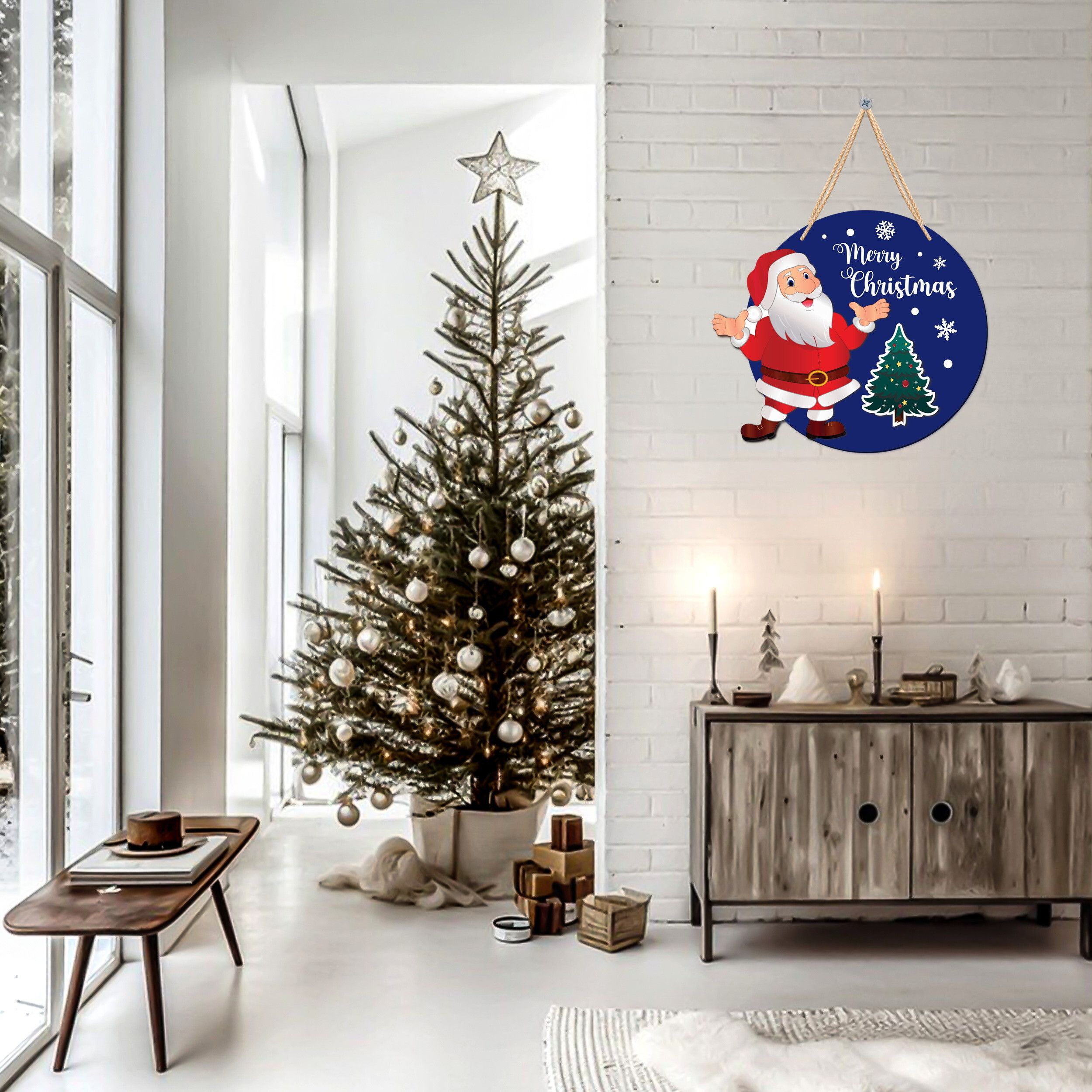 3D Christmas Theme Home Decor Wall Hanging Frame || Gifiting, New Year