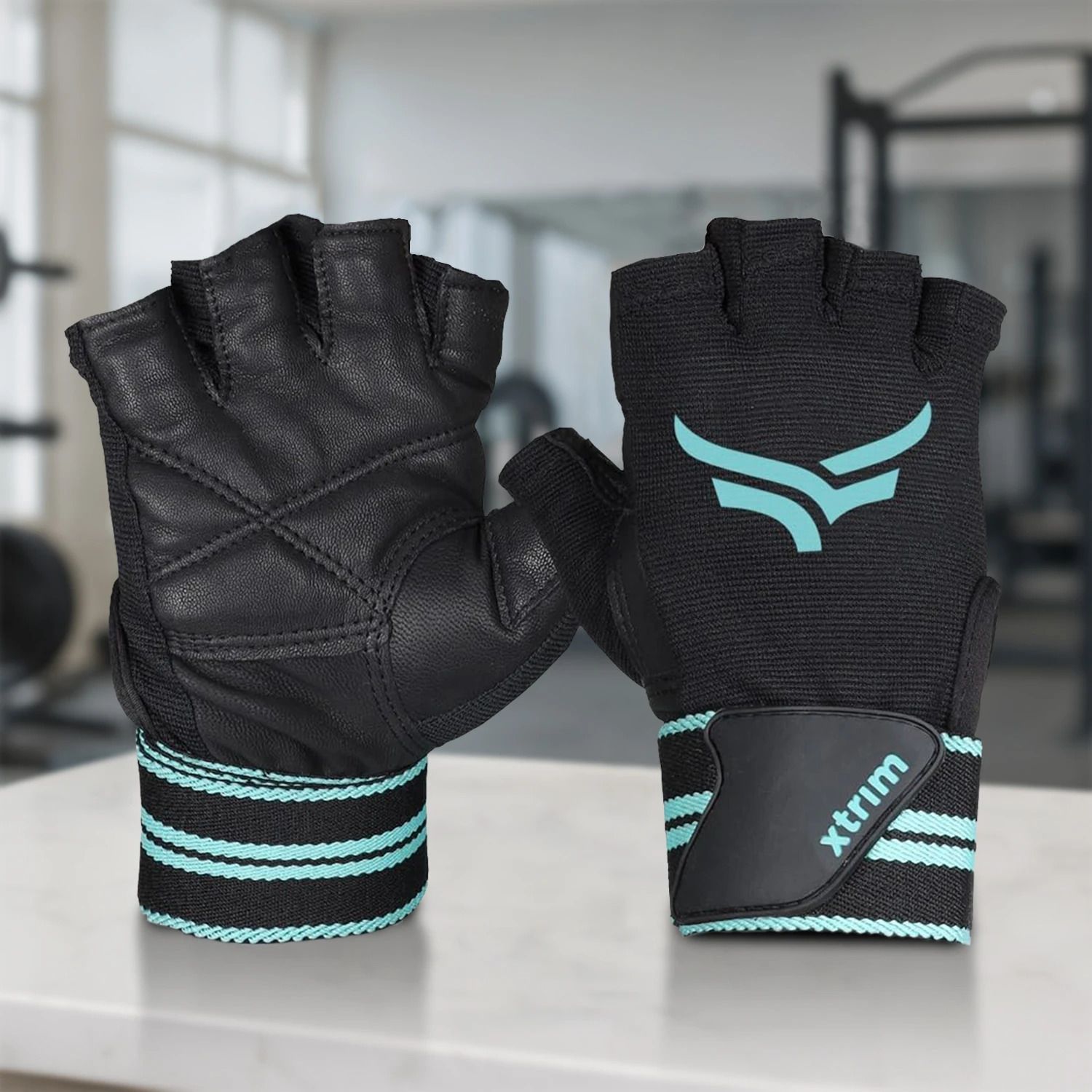Xtrim XAlpha Gym Gloves for Men and Women with Wrist Support and