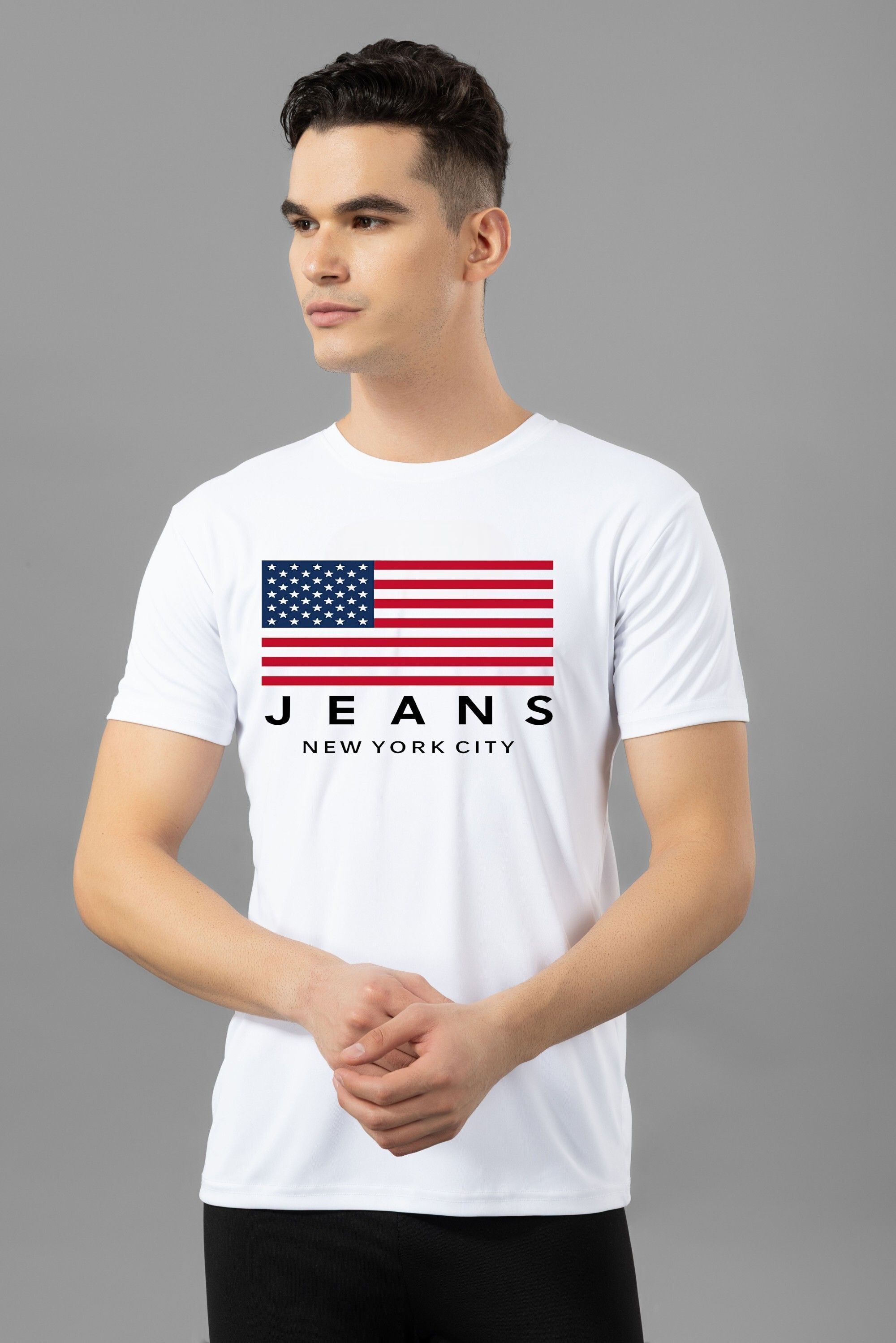 Primume Graphic print Best Quality Polyester  Tshirt For Men