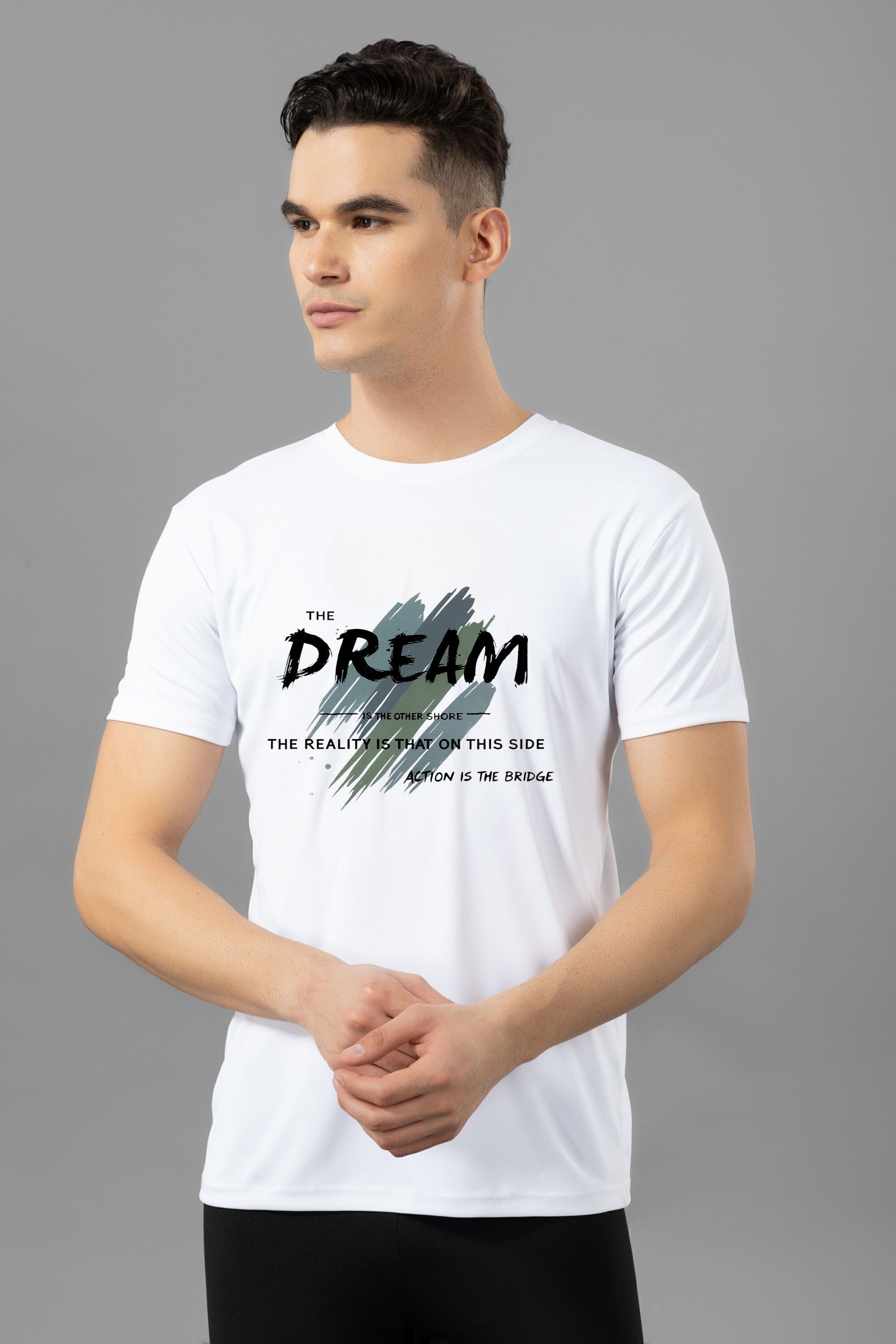 Primume Graphic print Best Quality Polyester  Tshirt For Men