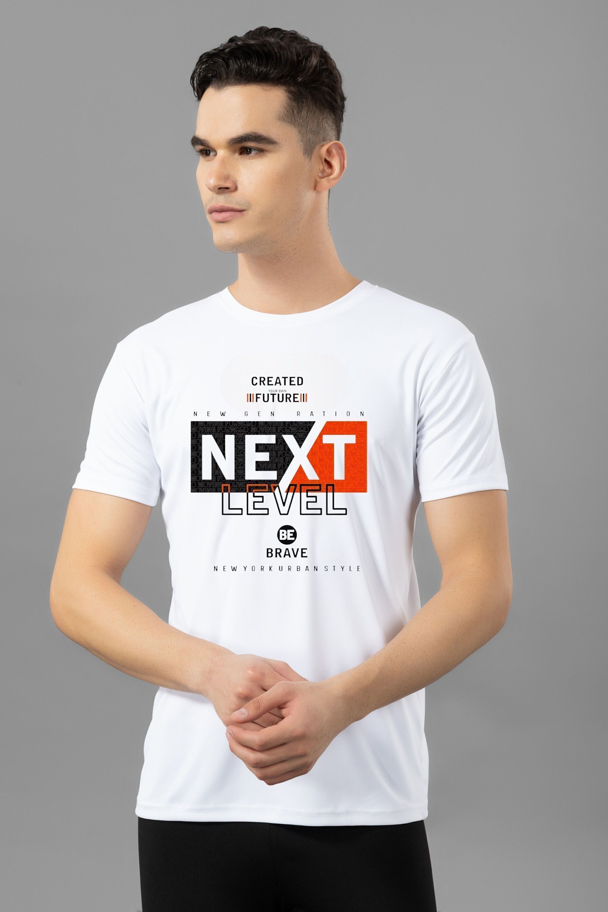 Primume Graphic print Best Quality Polyester  Tshirt For Men