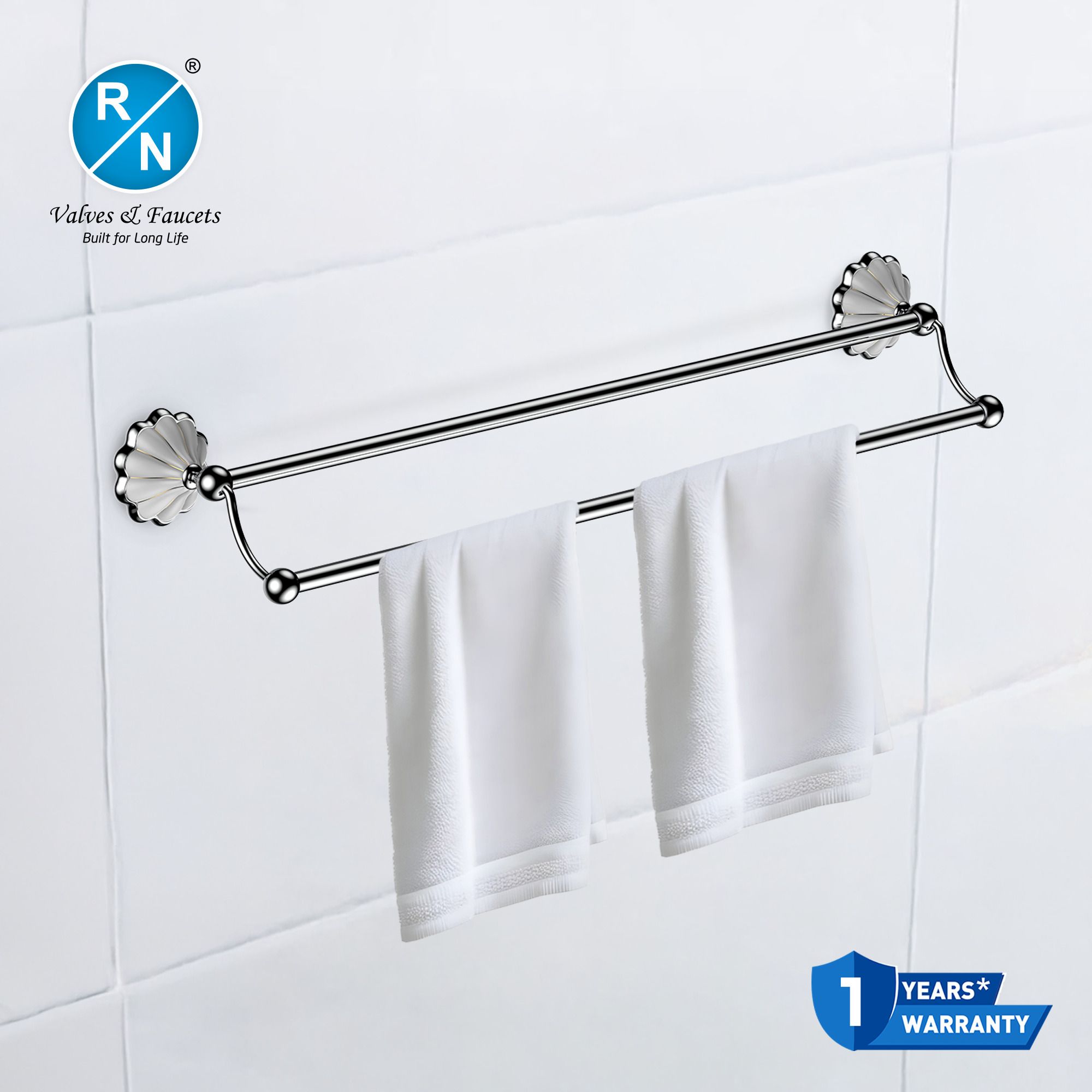 RN Double Pole Towel Shelf