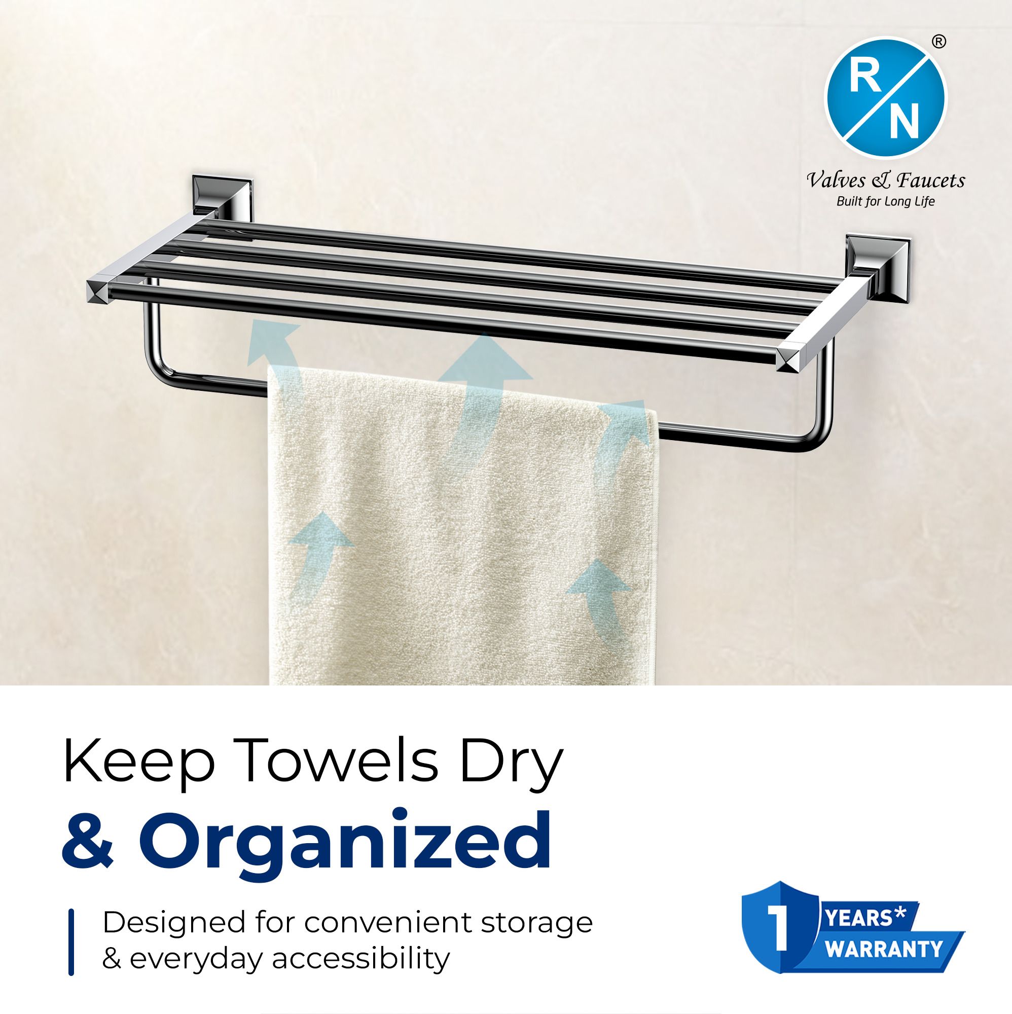 RN Towel Shelf