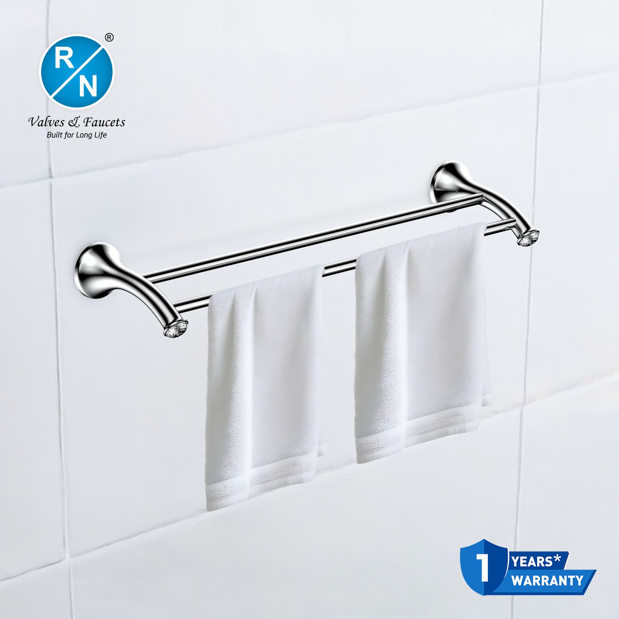RN Double Pole Towel Shelf