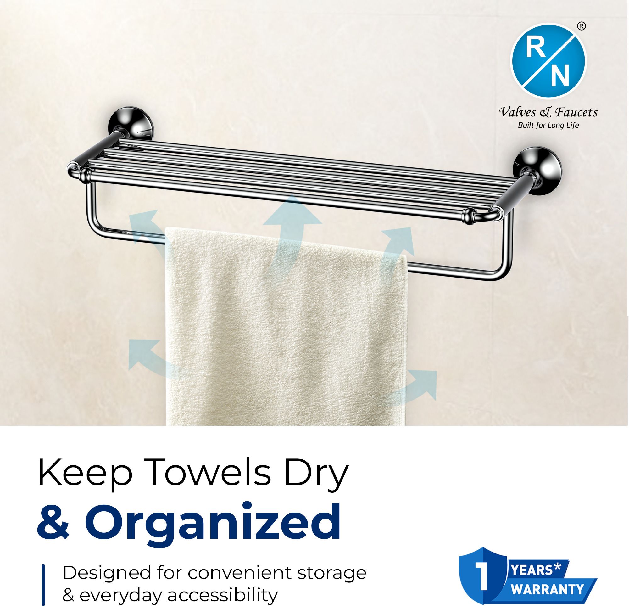 RN Towel Shelf
