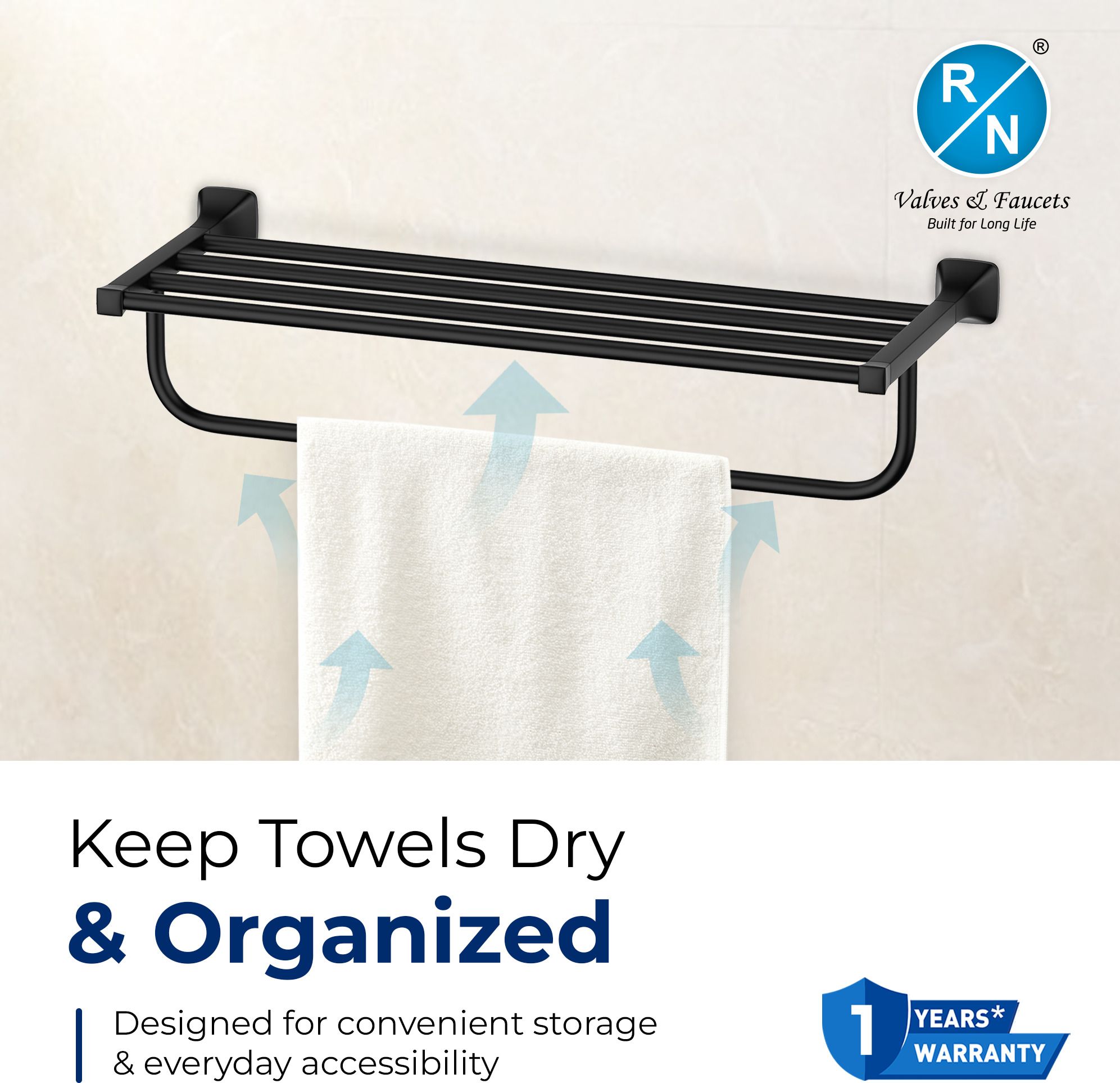 RN Towel Shelf