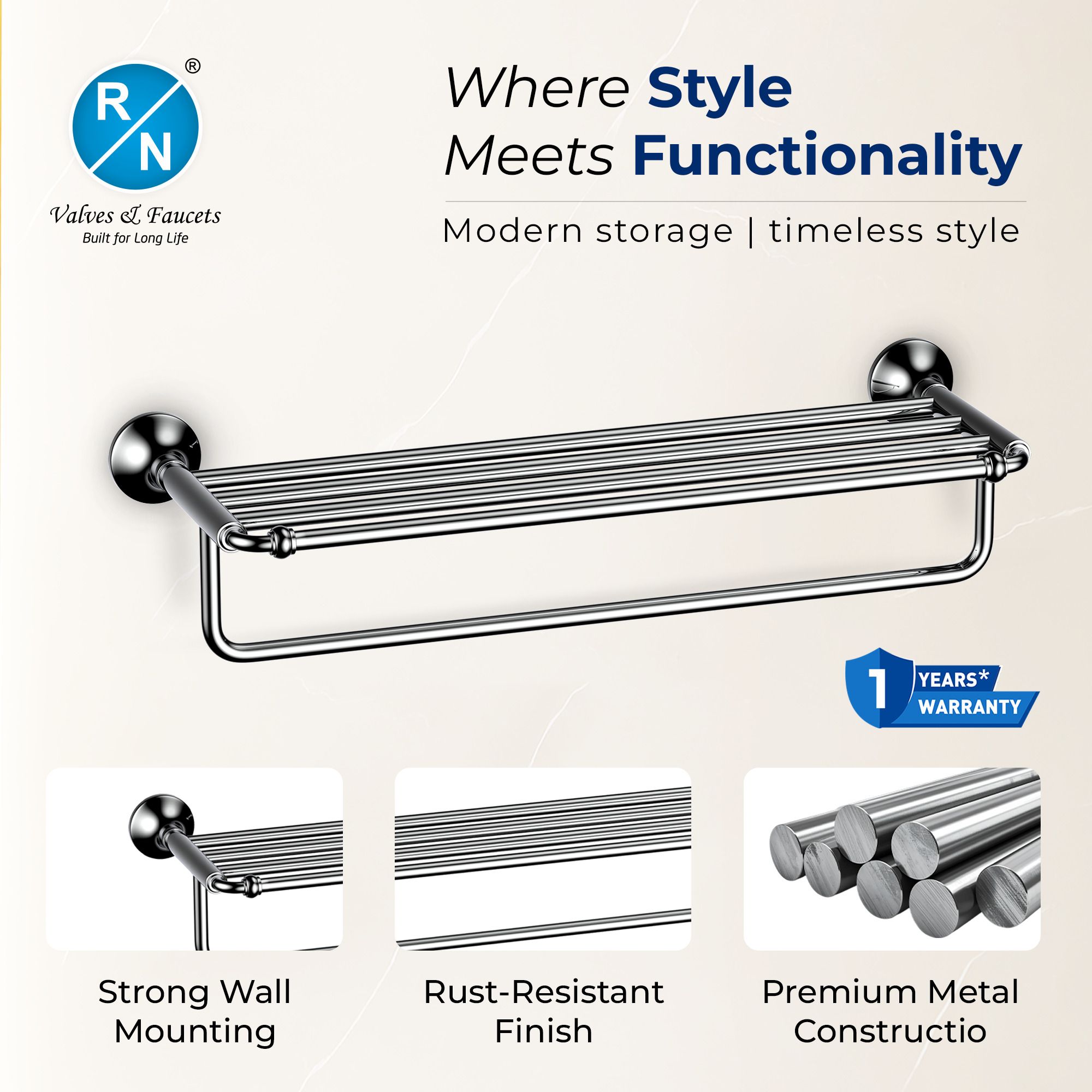 RN Towel Shelf