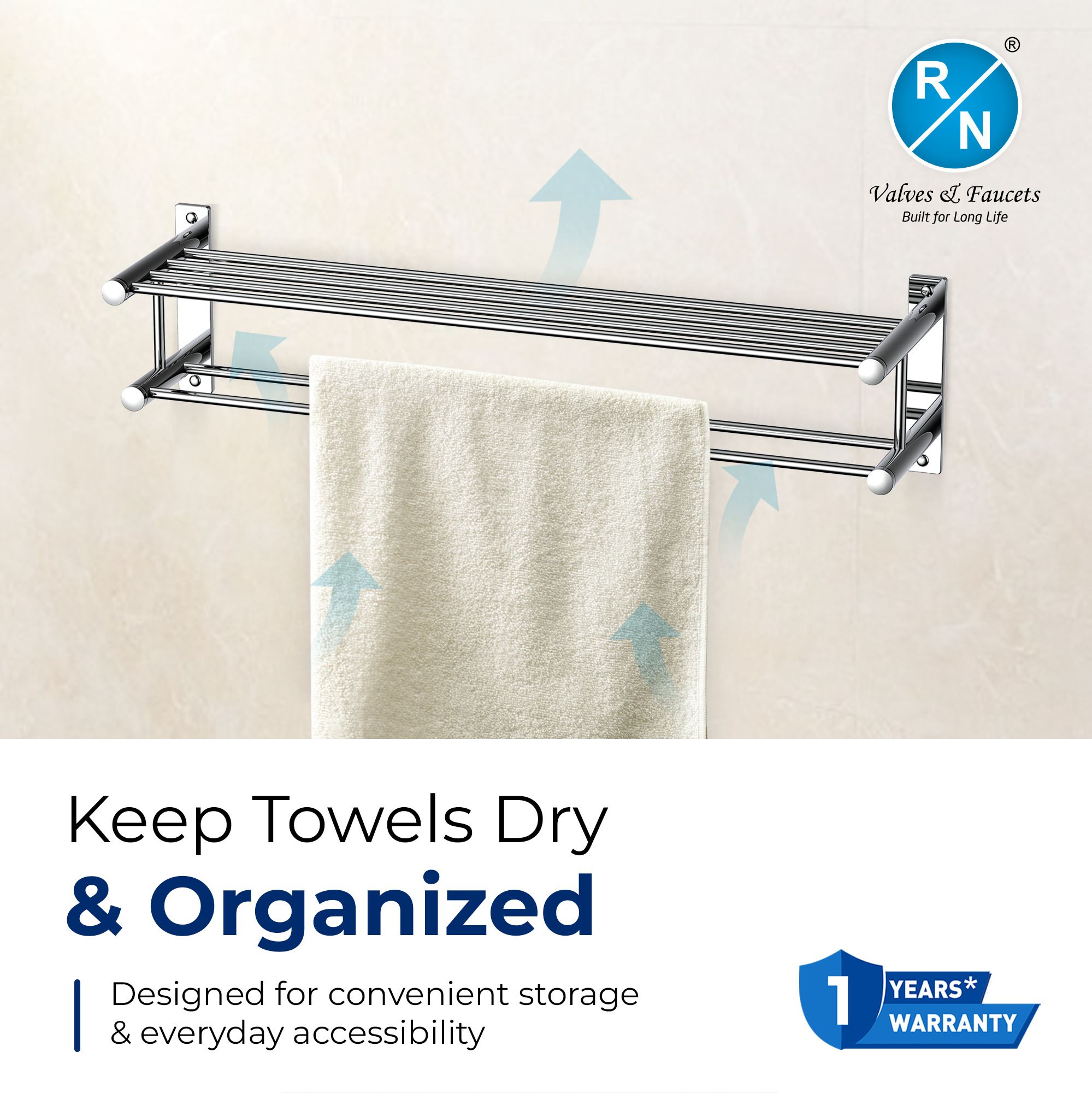 RN Towel Shelf