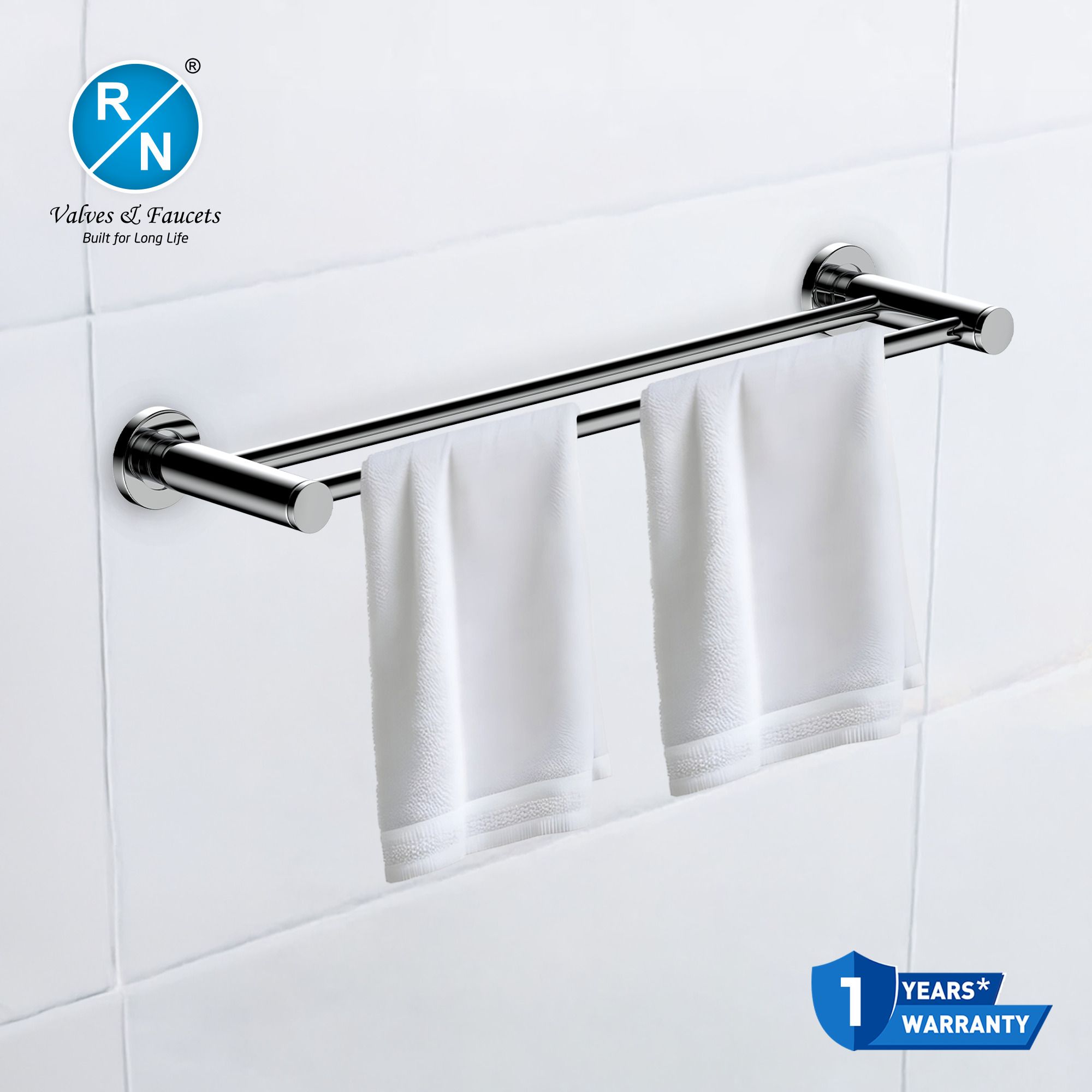RN Double Pole Towel Shelf