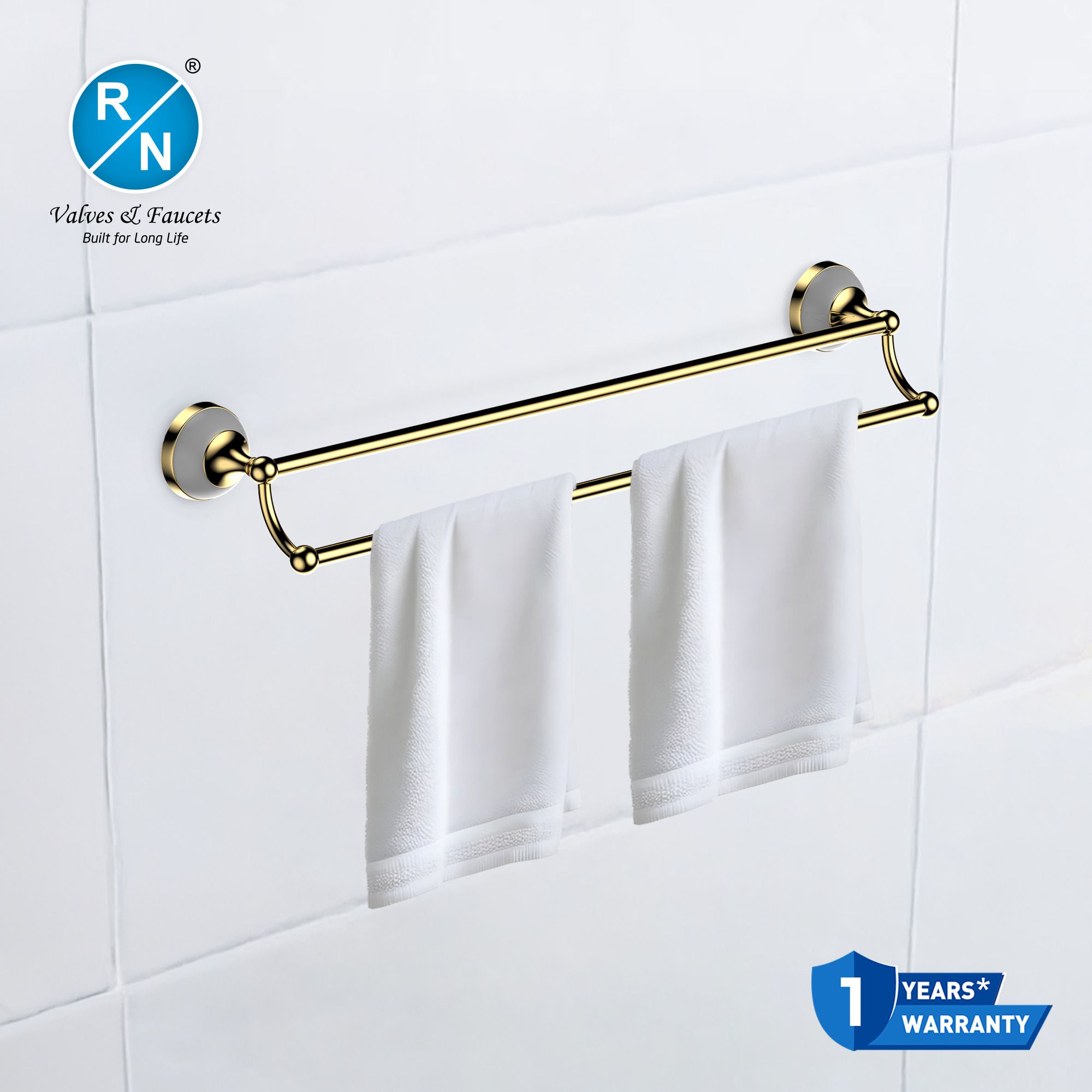 RN Double Pole Towel Shelf