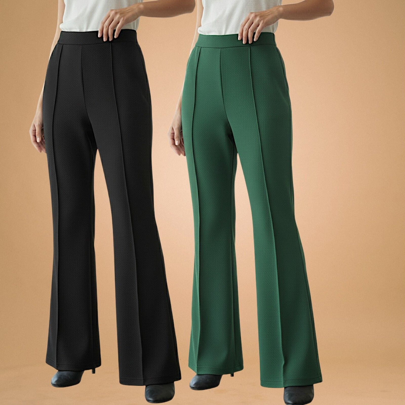 Women Karara Fabric Trousers