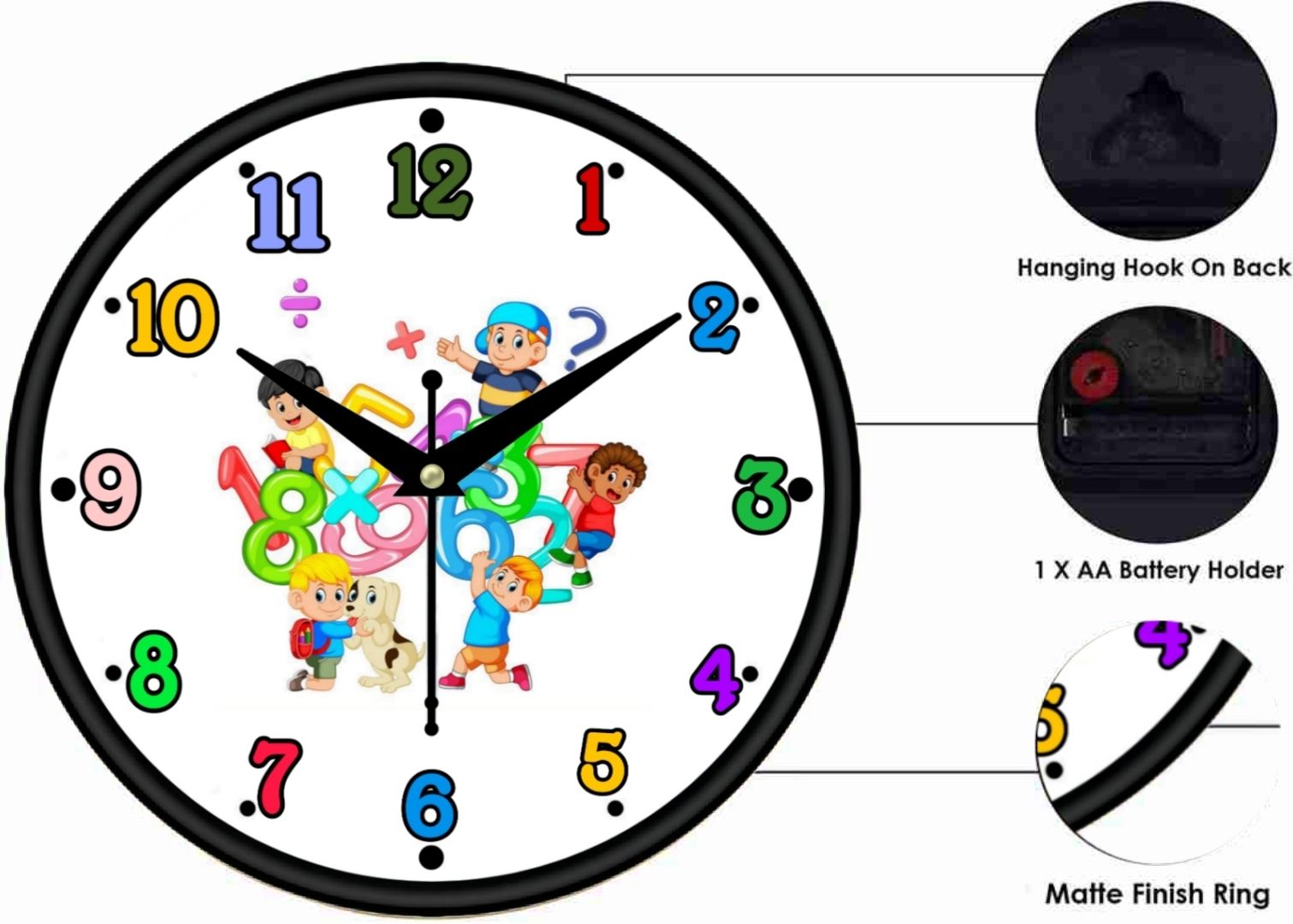 Attractive  wall clock morden  design