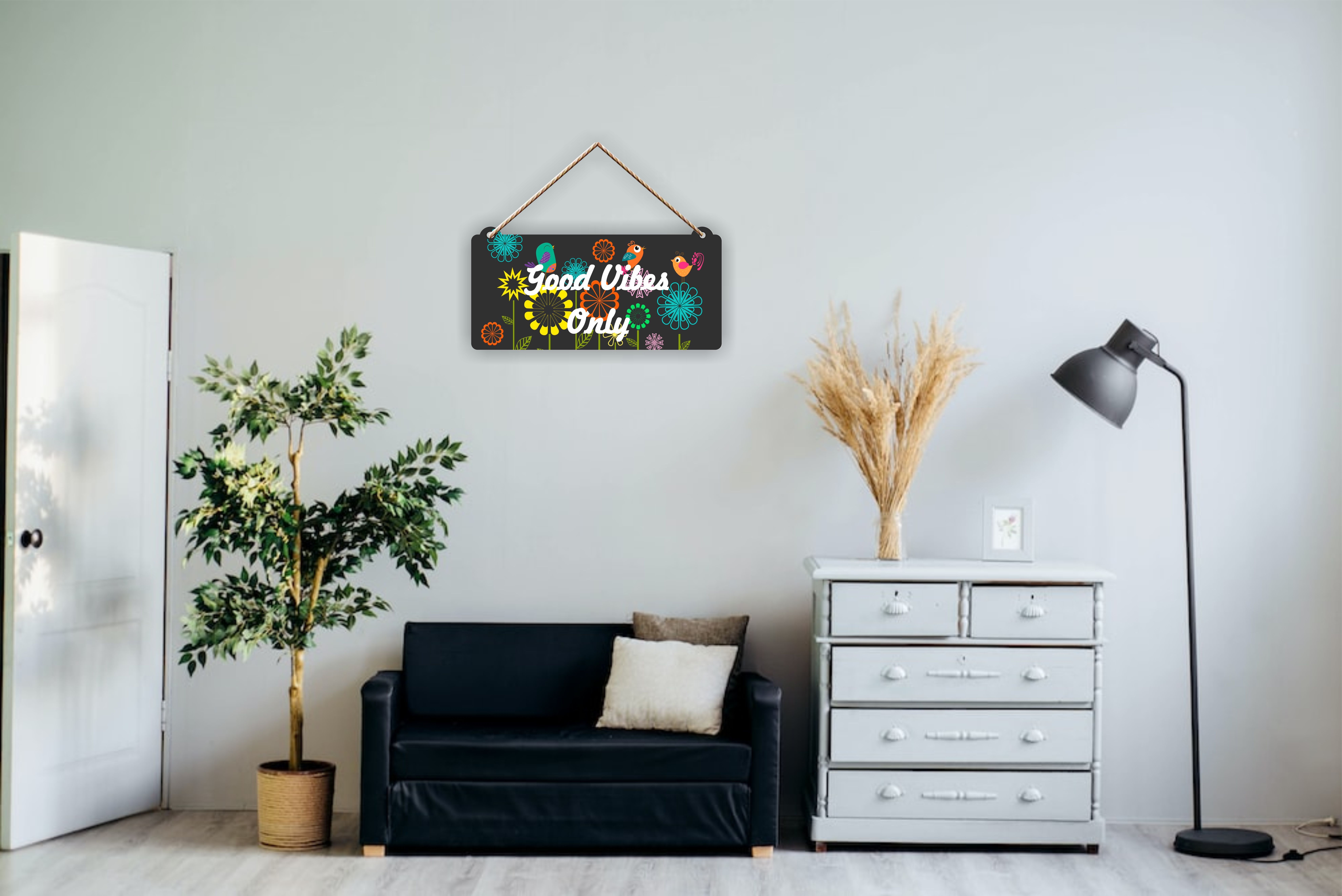 Home Decoration GOOD VIBES Only Wall hanging decor