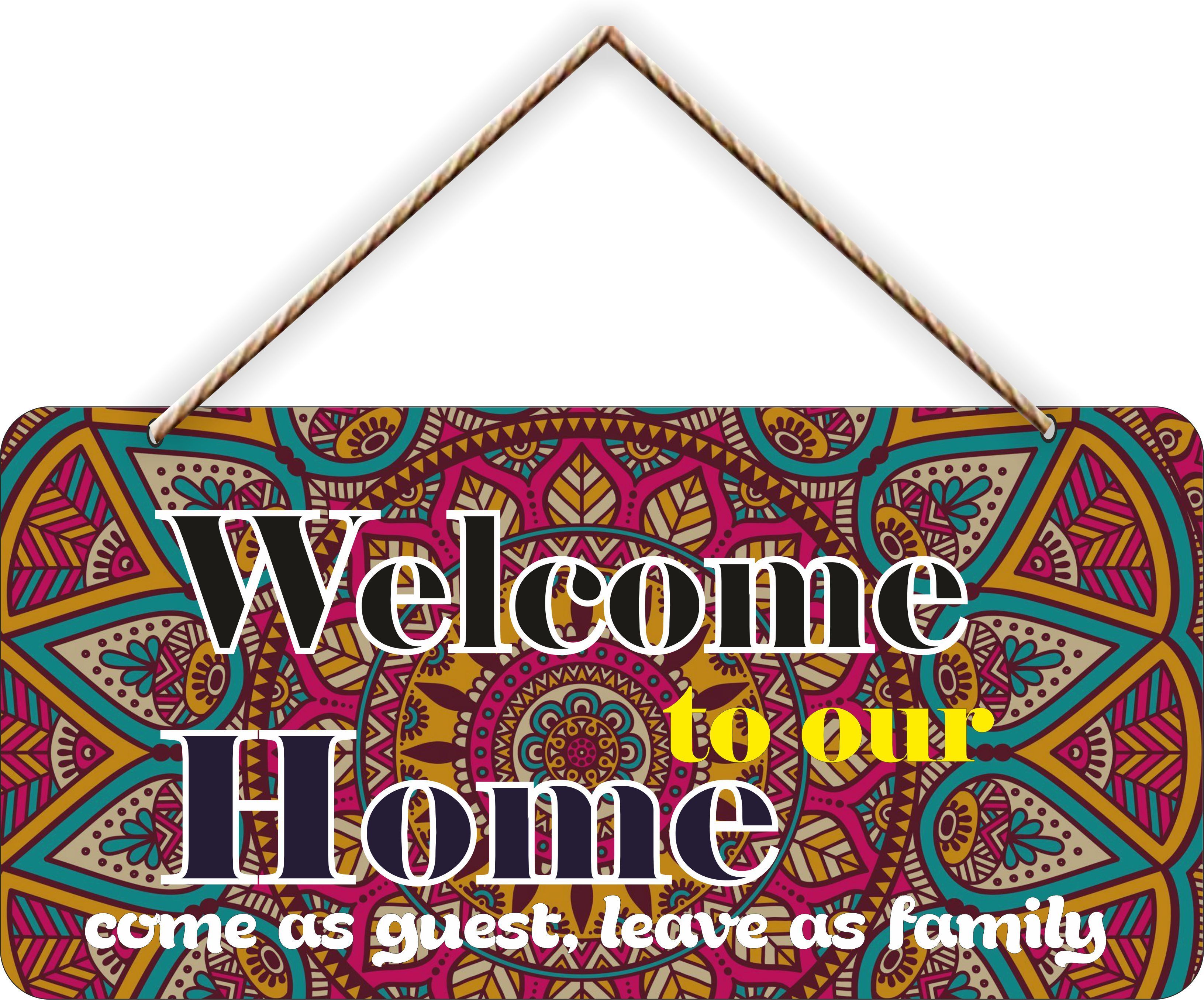 Home Decoration Welcome Home Only Wall hanging decor