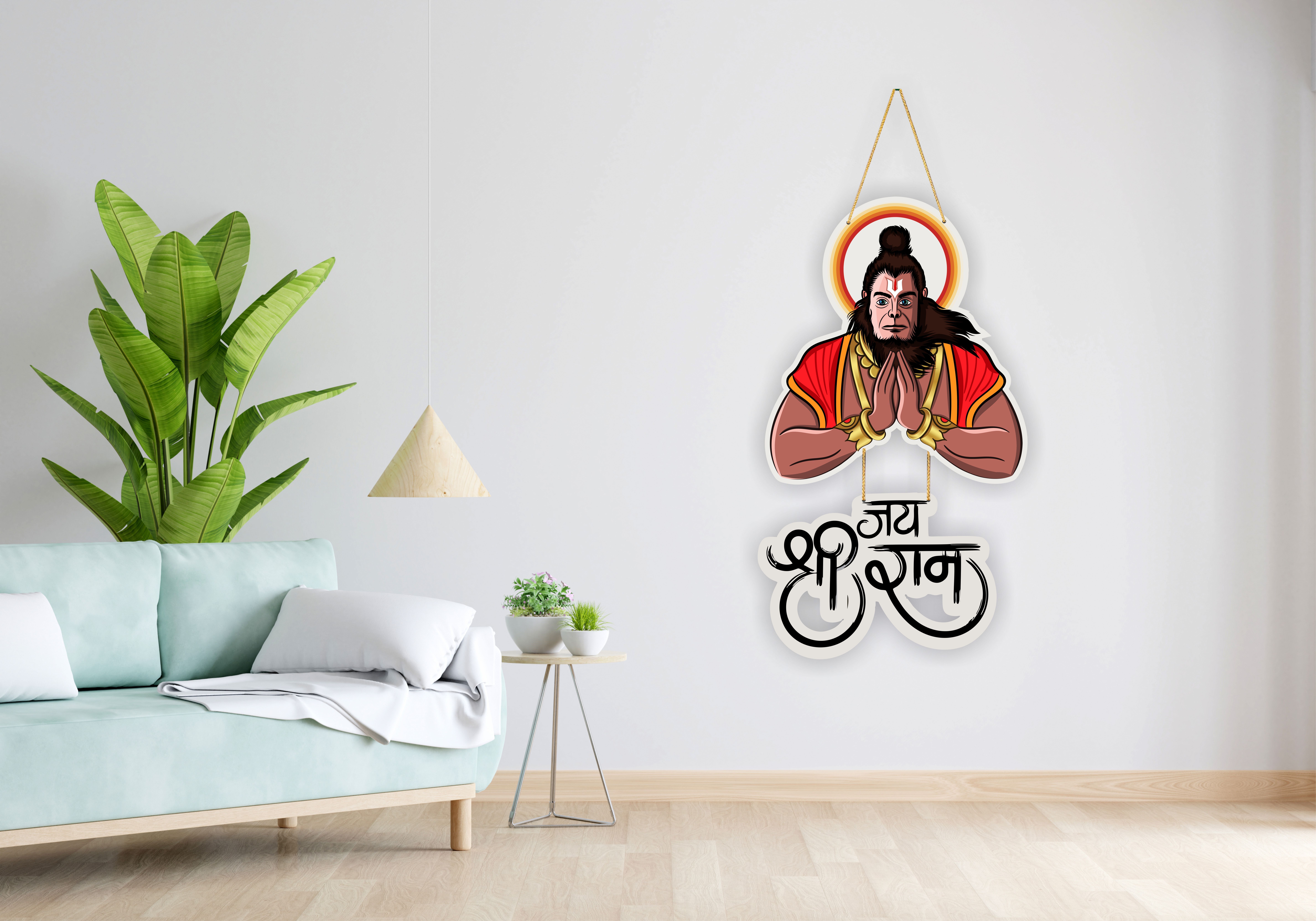 Wooden Decorative Wooden Wall Hanging for Home Decor