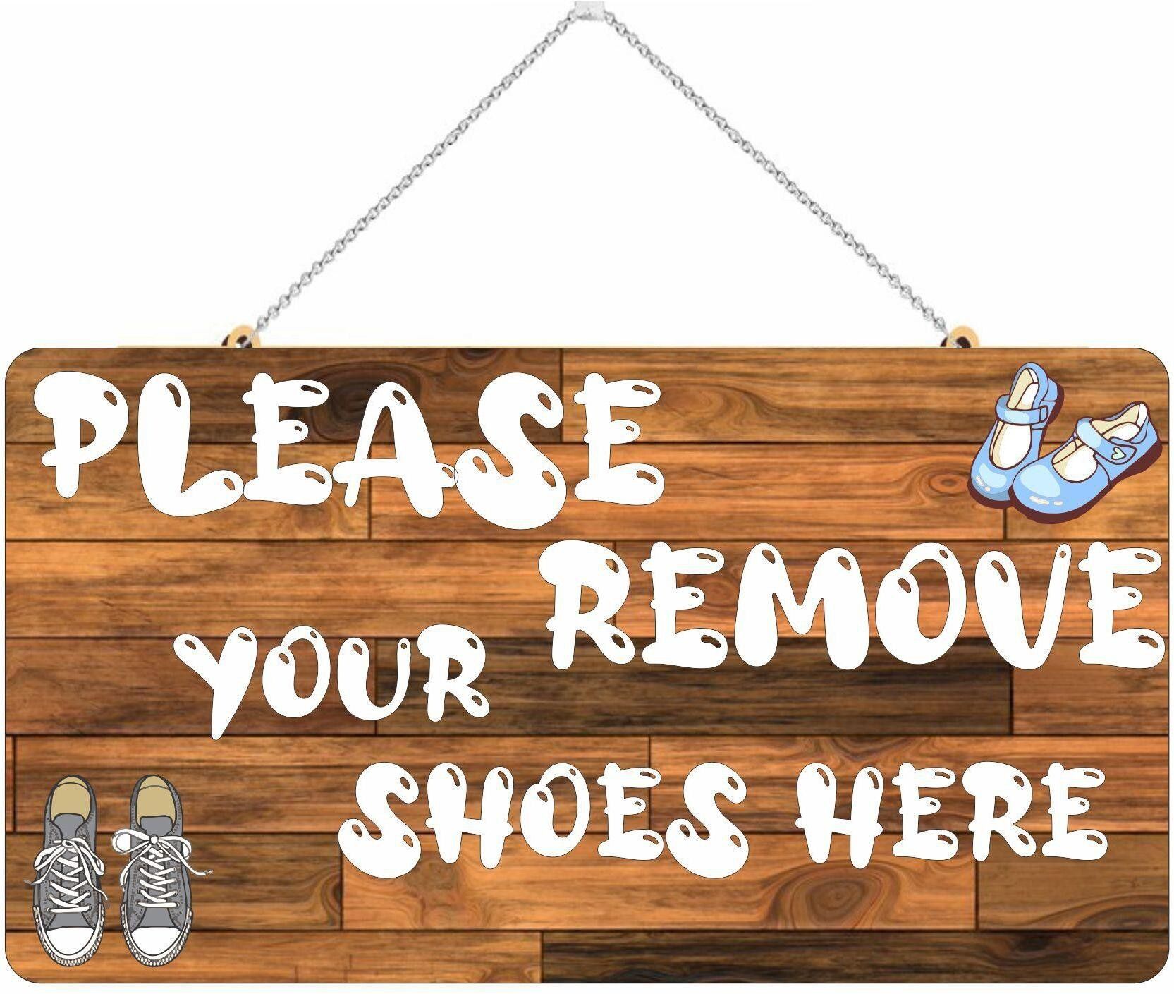 Design Door Hanging Wall Decor Plaque Sign for Room Decoration