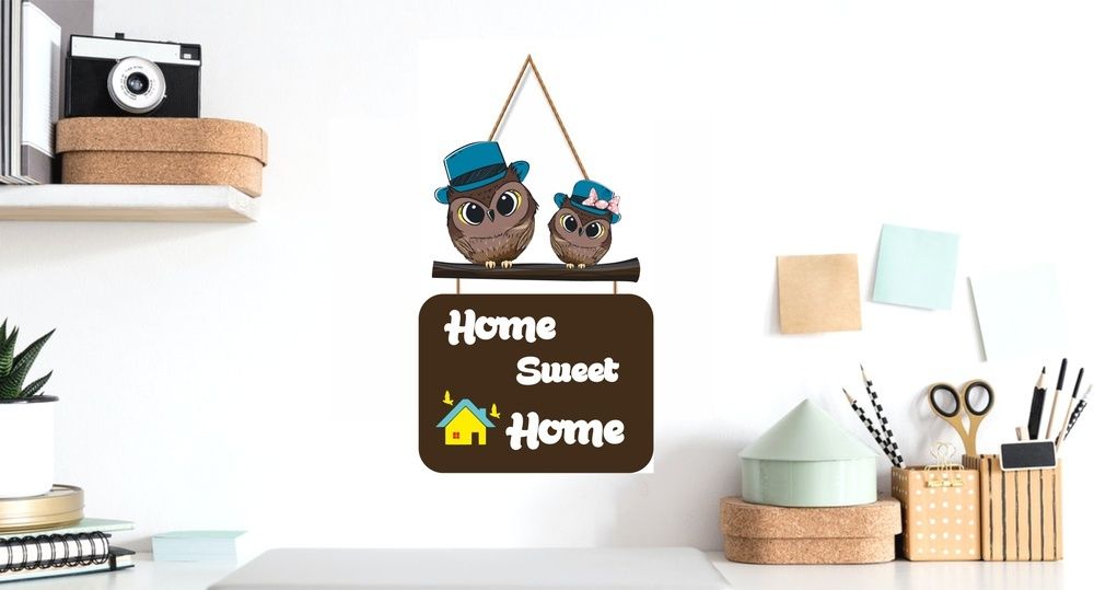 My Sweet Home Beautiful Wooden Wall Hanging For Home Wall Decoration Item